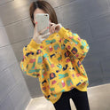Early autumn loose long sleeve thin sweater