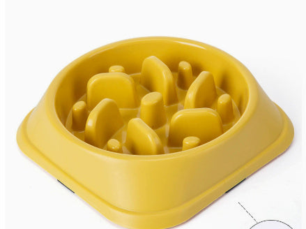 Pet Slow Feeding Bowl Dog Bowl Anti-choke Anti-skid