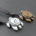 Turtle necklace pendant