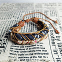 Colorful Ropes Carrying Strap D200 Ethnic Style Woven Bracelet