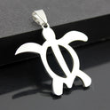 Turtle pendant necklace