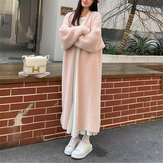 Long Below The Knee Sweater Cardigan For Women