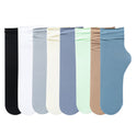 Bunching Socks Women's Springsummer Thin Solid Color