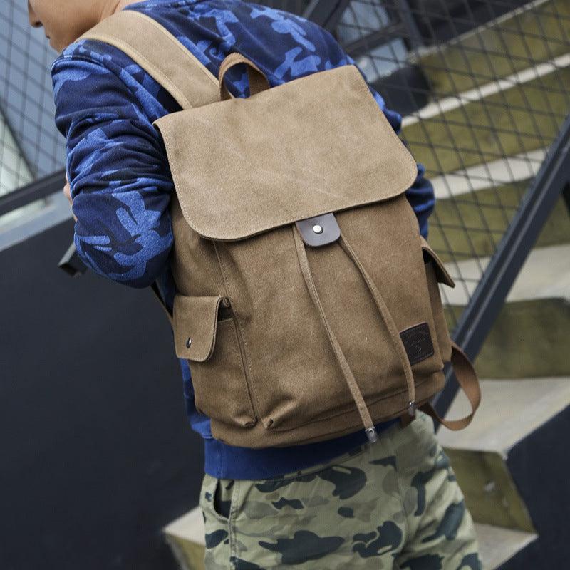 Fashion Leisure Canvas Travel Backpack