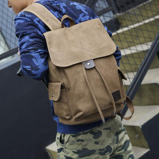 Fashion Leisure Canvas Travel Backpack