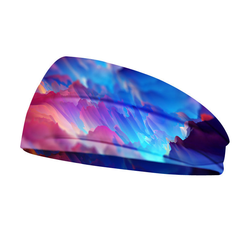 African Geometric Print Men's And Women's Fashion Simple Headband