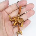 Stereoscopic Elephant Key Chain Resin Pendant