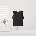 Solid Color Slim Fit Knit Bottoming Shirt Camisole