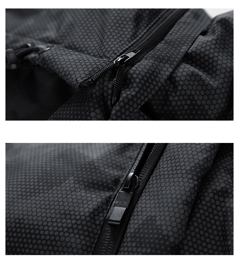 Leisure Cargo Camouflage Coat Men's Clothing