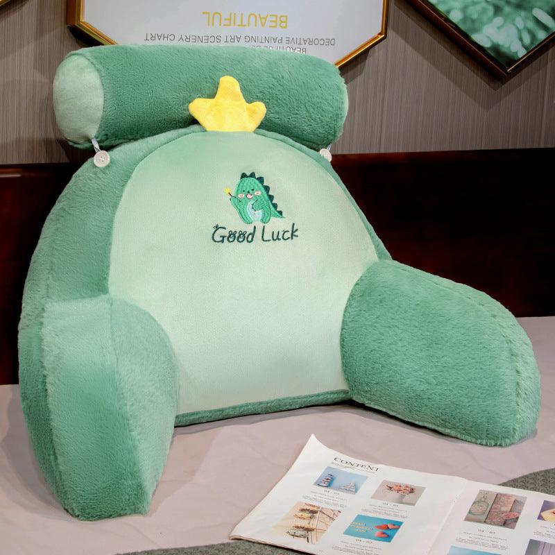 Ice Bean Latex Pillow Bedside Cushion Soft Bag