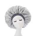 Extra Large Satin Round Stretch Wide Brim Night Cap