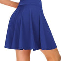 Women's Basic Solid Color Casual Skirt