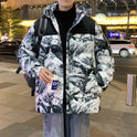 Winter Men's Camouflage Hooded Down Cotton Jacket