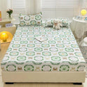 Dust Mattress Protective Cover Three-piece Bed Sheet Set