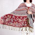 New Cashew Jacquard Air Conditioning Sunscreen Travel Shawl For Women
