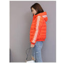 Women's Clothing Short Cotton Jacket New Winter Clothes Student Clothing Slim-fit Hood Fashionable Cotton Coat