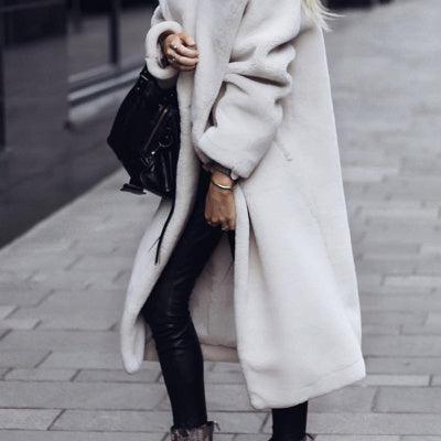 Dames Winter Lang Bont vest