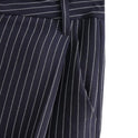 Striped Waist Slim Fit Casual Wide-leg Trousers