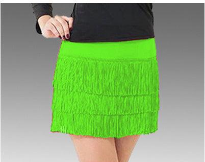 Women's SkirtLatin Dance Tassel Skirt For Women's Adult Short Skirt