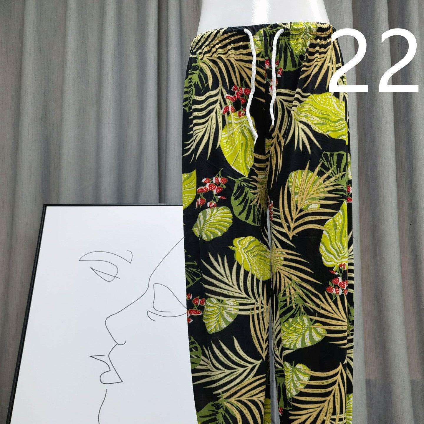 Women's Loose Drawstring High Waist Lantern Slacks