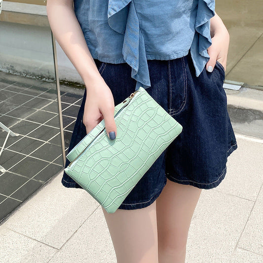 Women's Stylish Personalized Stone Pattern Clutch