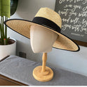 Travel Leisure Big Brim French Retro Hat Women's Top Hat