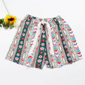 Women's Cotton Silk Shorts Plus Size Homewear Beach Pants