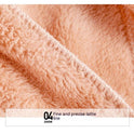 Warm Suit Women's Thick Coral Fleece Loungewear Suit
