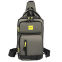 Waterproof Nylon Crossbody Bag Multifunctional Men's Chest Bag
