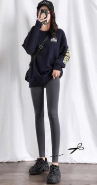 Shark Pants Women Wear Thin Black Leggings Spring And Autumn Five-point Tight Cycling Shorts