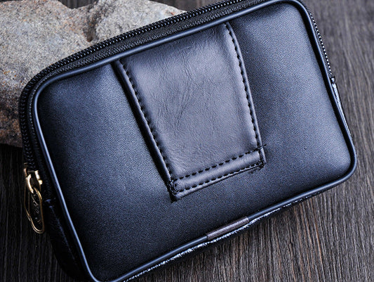 Double zip flap wallet