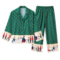 Spring and autumn pajamas home service suit