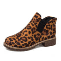 Leopard print elastic for women's shoes
