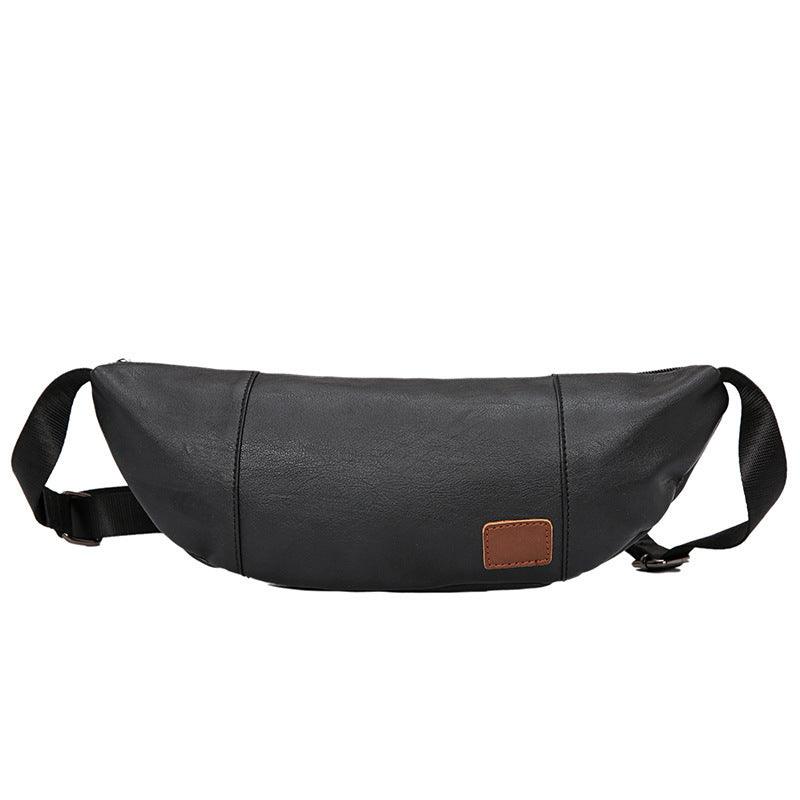 Retro Dumpling-shaped Backpack Casual Small Chest Bag