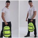 Double Shoulder Night Reflective Backpack, Fashion Outdoor