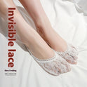 Summer Lace Ankle Thin Low Top Invisible Socks Anti-hook Breathable