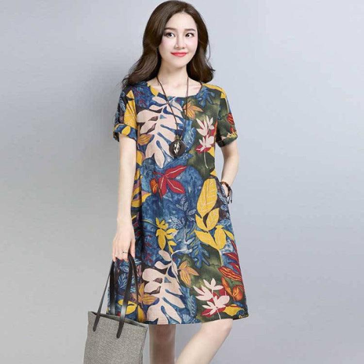 Plus size women's dress