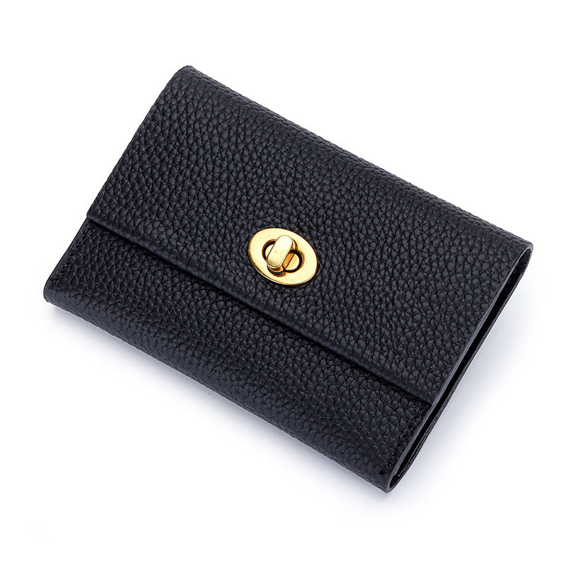 Women's Short Cowhide Wallet Fashion