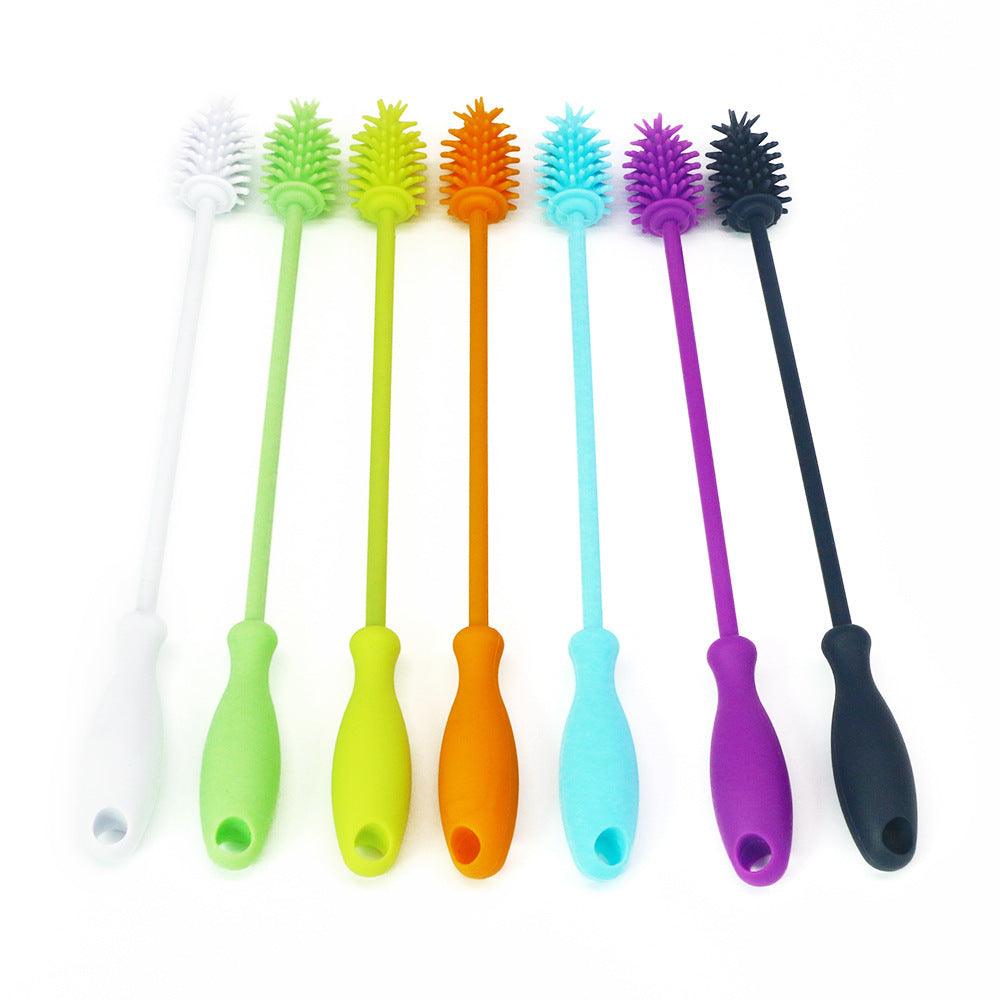 Baby Bottle Brush Silicone Nipple Cup Brush