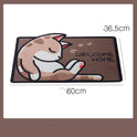 Cartoon Welcome Entrance Doormats Carpets Rugs For Home Bath