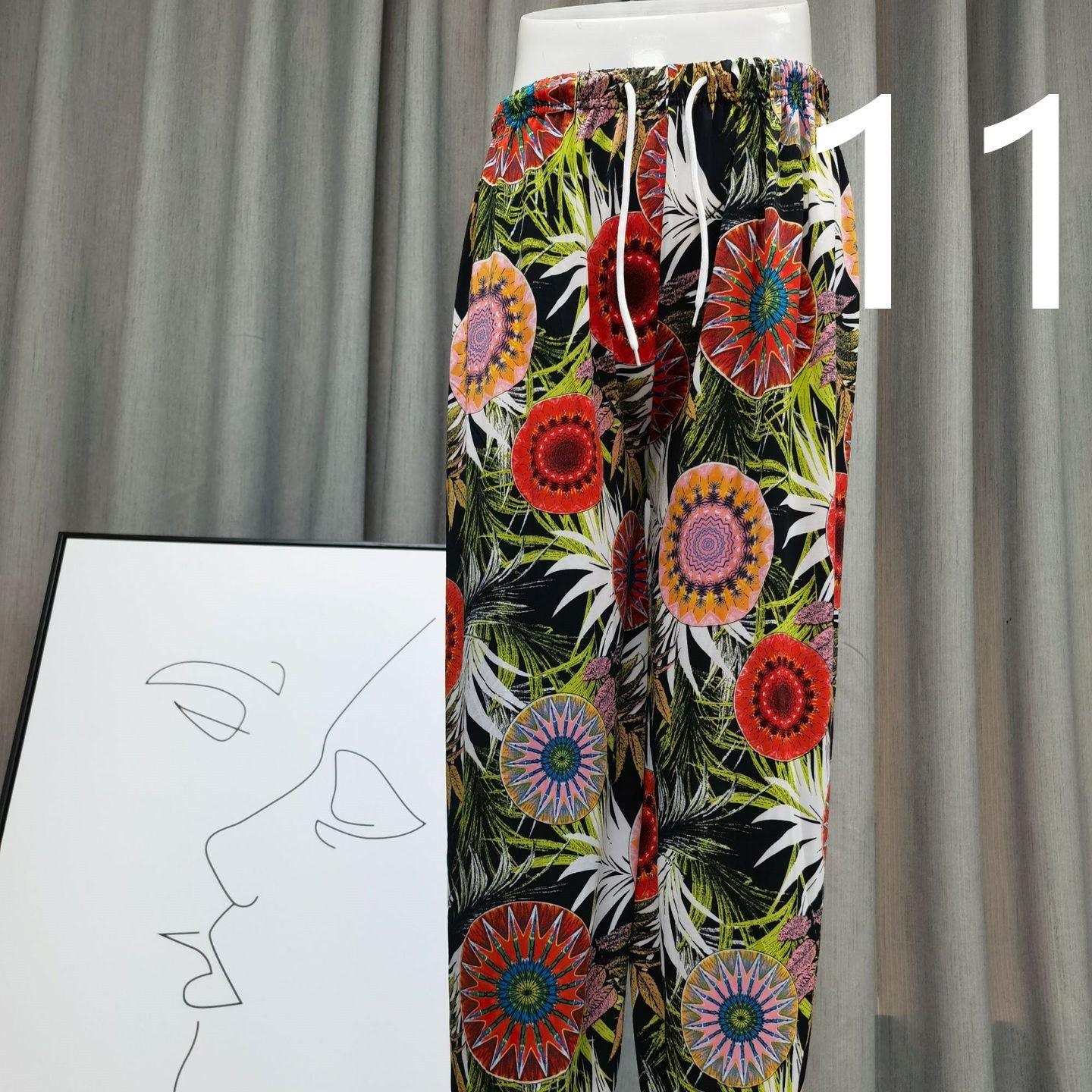 Women's Loose Drawstring High Waist Lantern Slacks