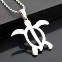 Turtle pendant necklace