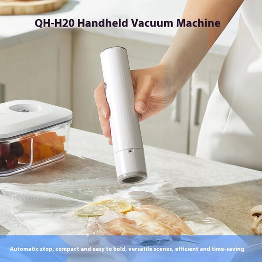 Smart Rechargeable Portable Handheld Mini Vacuum Food Preservation Machine Sealing Household