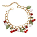 Valentine's Day Bracelet Red Accessories Cherry Bracelet