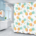 Cartoon Fruit Series Shower Curtain Set