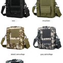 Shoulder Bag Vertical Crossbody Bag Outdoor Sports Leisure Bag Camouflage Bag