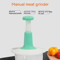 Press Manual Chopper Minced Meat Stuff-stirring Machine