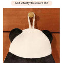 Towel Hanging Bee Back Panda Back Coral Fleece Children Cartoon Cute Towel