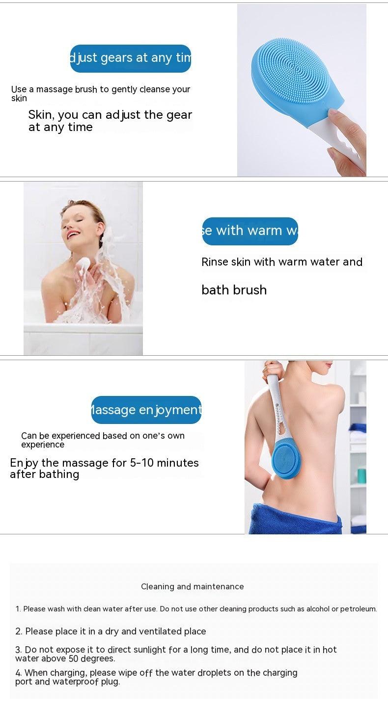 Electric Massage Body Cleansing Device Bath Brush