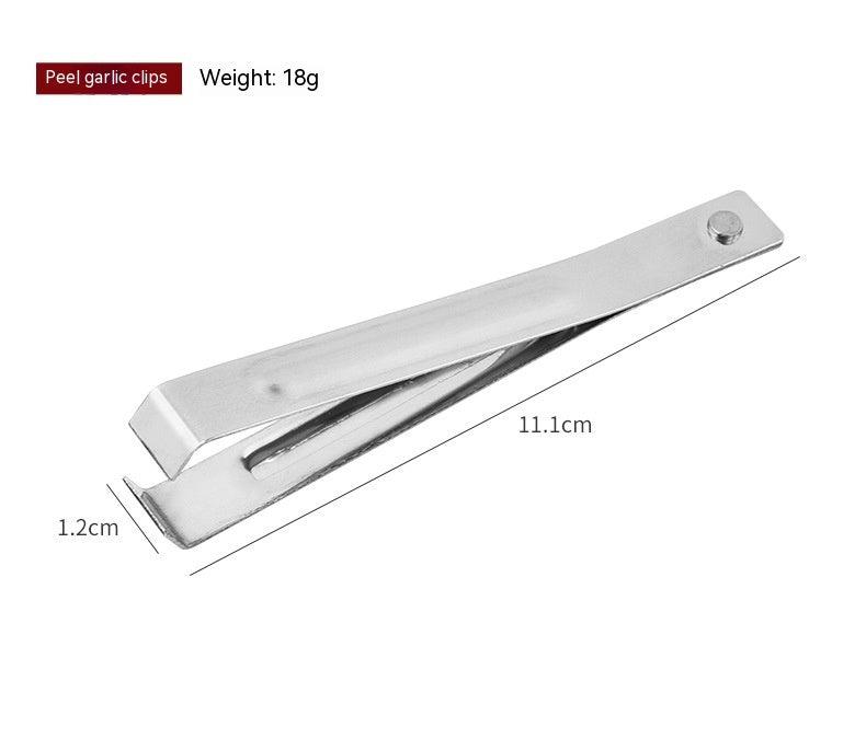 430 Stainless Steel Peel Garlic Clip Shell Removal Tool